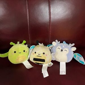 3.5” Squishmallow Clips - Pilar, Sunny, Farryn